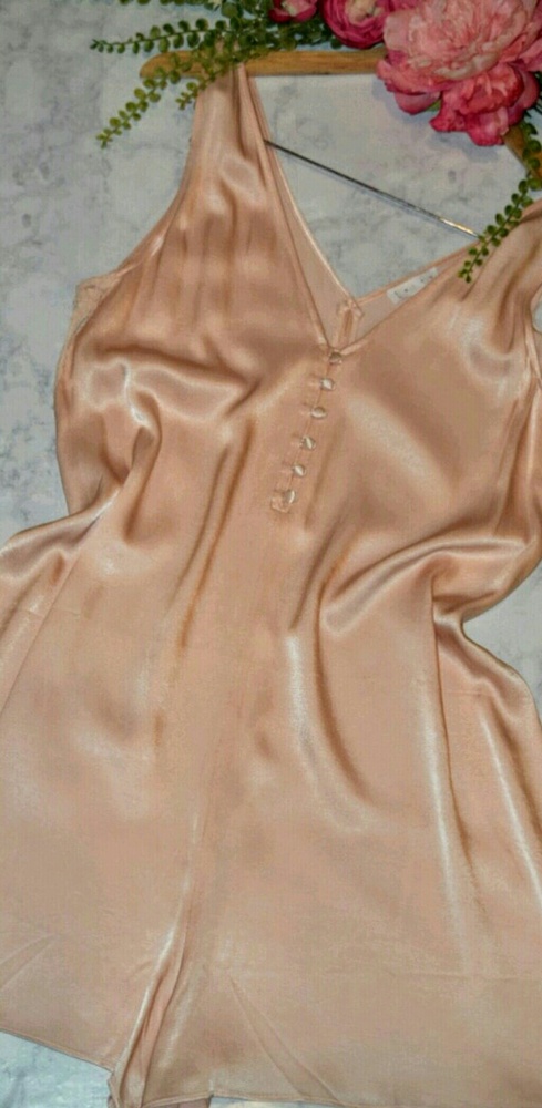 NWT Leith satin romper